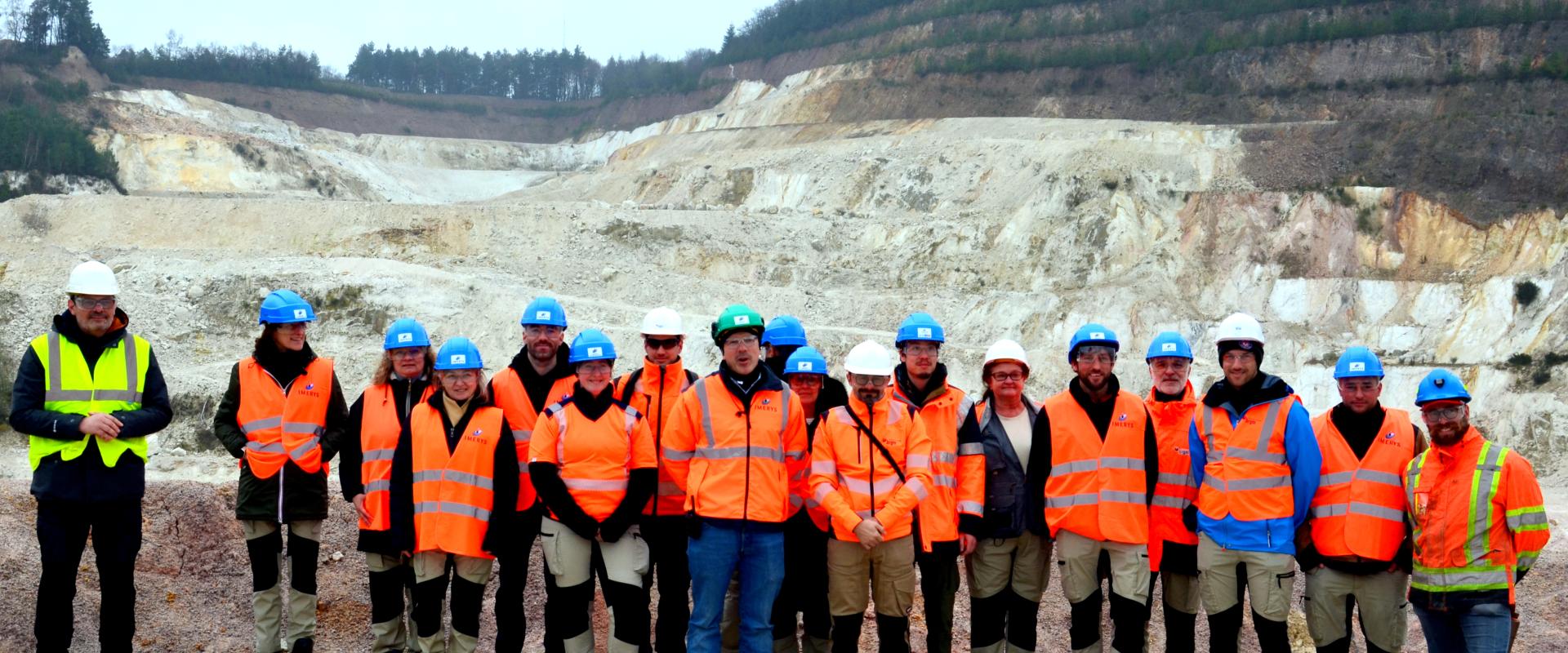 BRGM Explore à la carrière de kaolin d'Echassières